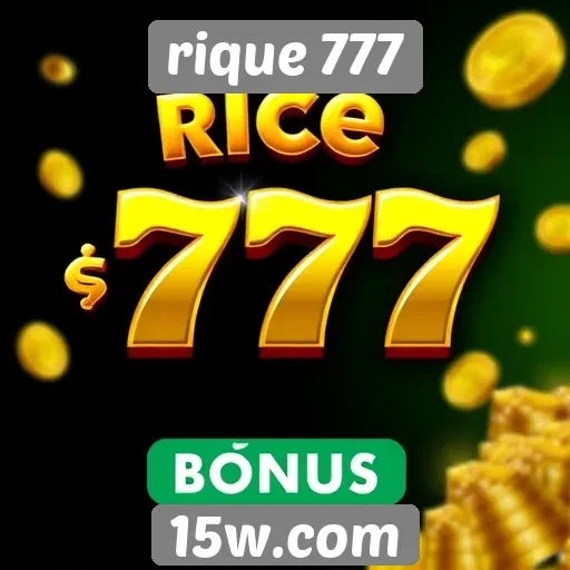 Promoções e bônus disponíveis no rique 777